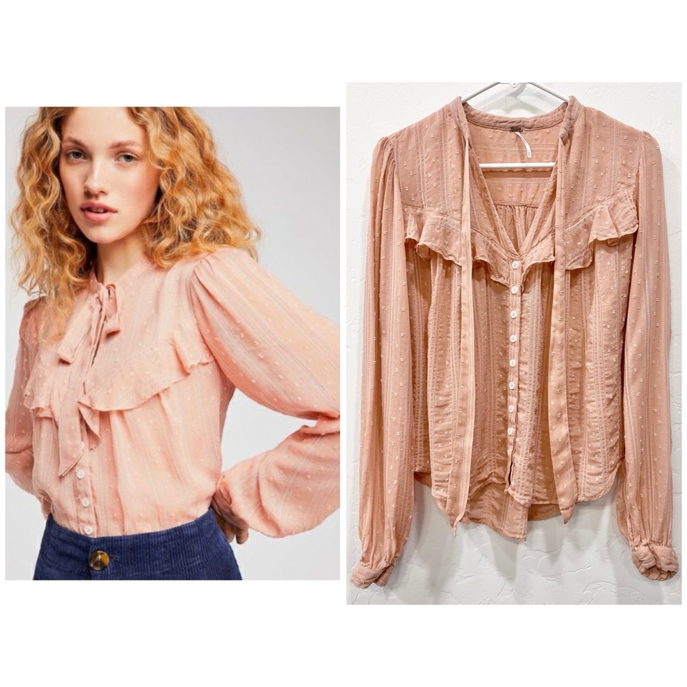 Free People Blissful Beginnings Blouse